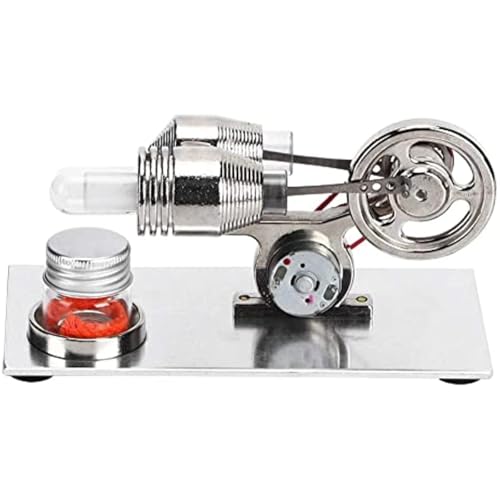 AYUNJIE Stirlingmotor-Modellbausatz, Experimentiermodell, hochtemperaturbeständiger Stirlingmotor, Unterricht, Geschenk für Kinder und Erwachsene AYUNJIE Stirlingmotor-Modellbausatz, Experimentiermodell, hochtemperaturbeständiger Stirlingmotor, Unterricht, Geschenk für Kinder und Erwachsene von AYUNJIE