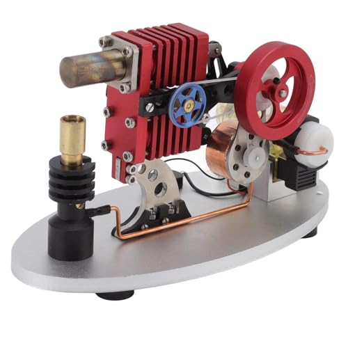 AYUNJIE Stirlingmotor-Modellbausatz, Stimulieren Sie das Interesse der Schüler Kipphebel Stirlingmotor mit Butangas-Kraftstofftank für Physik Lernen, Geschenk für Erwachsene und Kinder AYUNJIE Stirlingmotor-Modellbausatz, Stimulieren Sie das Interesse der Schüler Kipphebel Stirlingmotor mit Butangas-Kraftstofftank für Physik Lernen, Geschenk für Erwachsene und Kinder von AYUNJIE