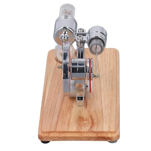 AYUNJIE Stirlingmotor-Modellbausatz, Zinklegierung Mehrzweck glatter Betrieb geringe Verschmutzung geräuscharm, Geschenk für Erwachsene und Kinder von AYUNJIE
