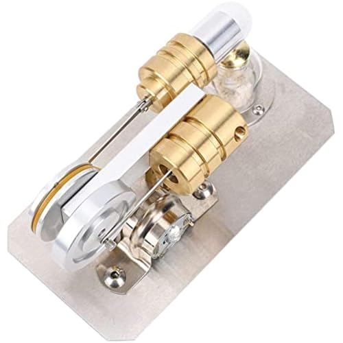 AYUNJIE Stirlingmotor Motormodell, Mini LED Physical Kids Model Engine, für Wissenschaft Lernen Physik Lehre AYUNJIE Stirlingmotor Motormodell, Mini LED Physical Kids Model Engine, für Wissenschaft Lernen Physik Lehre von AYUNJIE