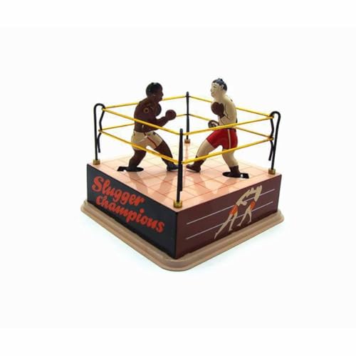 AYUNJIE Tin Boxing Toy Wind-up Toy Nostalgisches Thema Personalisierte Dekoration Vintage Geschenk für Jungen Mädchen Eltern-Kind-Interaktion AYUNJIE Tin Boxing Toy Wind-up Toy Nostalgisches Thema Personalisierte Dekoration Vintage Geschenk für Jungen Mädchen Eltern-Kind-Interaktion von AYUNJIE