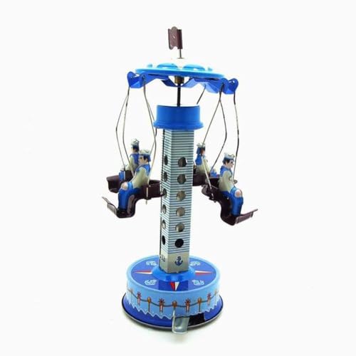 AYUNJIE Tin Toy MM263 Naval Training Drehturm Wind Up Spielzeug Nostalgisches Thema Persönlichkeit Ornamente Kinder Geschenk für Jungen Mädchen von AYUNJIE