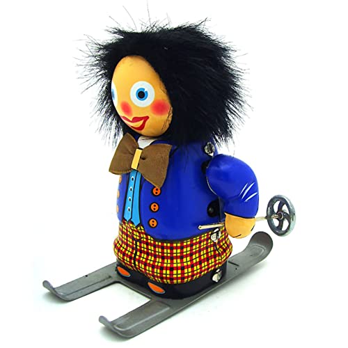 AYUNJIE Tin Toys Wind Up Toy MS414 Ski Kid Nostalgisches Thema Tin Toy Persönlichkeit Dekoration Vintage Sammlerstück Kinder Geschenk AYUNJIE Tin Toys Wind Up Toy MS414 Ski Kid Nostalgisches Thema Tin Toy Persönlichkeit Dekoration Vintage Sammlerstück Kinder Geschenk von AYUNJIE