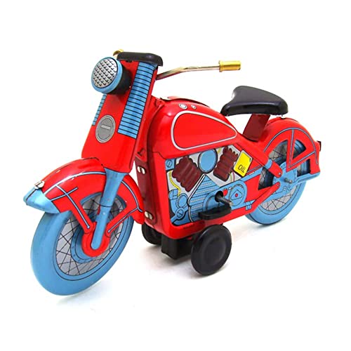 AYUNJIE Vintage Wind Up Toy MS359 Tin Motorrad Nostalgische Persönlichkeit Ornamente Kreative Sammlung Crafts Tin Toys AYUNJIE Vintage Wind Up Toy MS359 Tin Motorrad Nostalgische Persönlichkeit Ornamente Kreative Sammlung Crafts Tin Toys von AYUNJIE