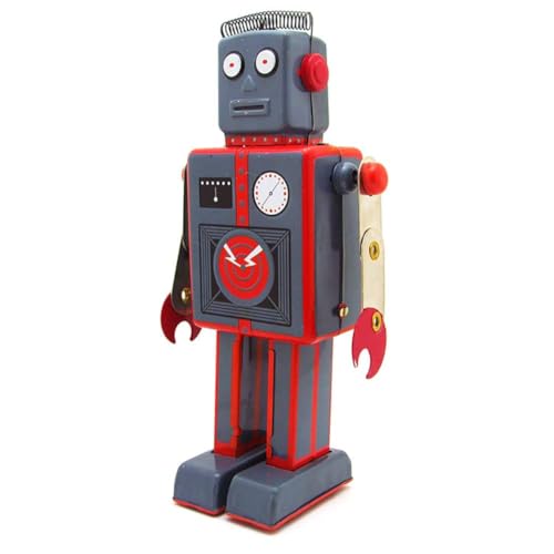 AYUNJIE Vintage Wind Up Toy MS384 Antenne Roboter Zinn Spielzeug Kinder Geschenk für Jungen Mädchen Eltern-Kind-Interaktion von AYUNJIE