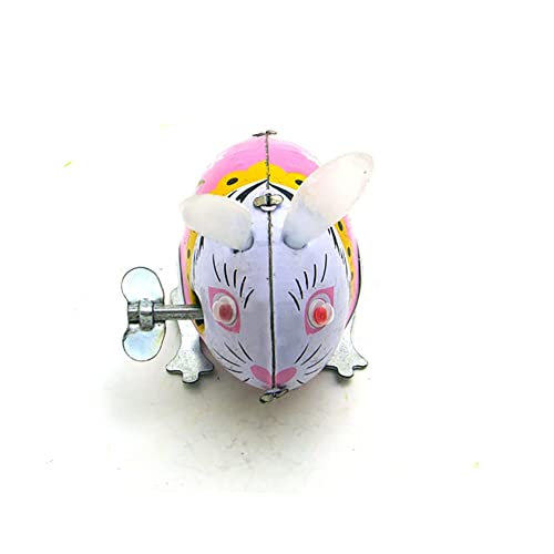 AYUNJIE Wind Up Toy MS083 Lively Jumping Rabbit Tin Toy Nostalgic Vintage Collectible Kids Gift for Boys Girls Eltern-Kind-Interaktion AYUNJIE Wind Up Toy MS083 Lively Jumping Rabbit Tin Toy Nostalgic Vintage Collectible Kids Gift for Boys Girls Eltern-Kind-Interaktion von AYUNJIE