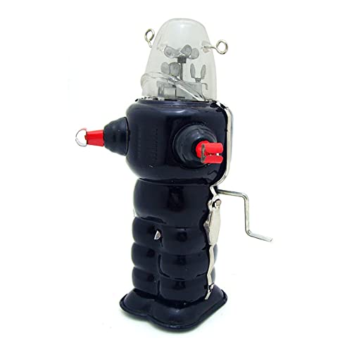 AYUNJIE Wind Up Toy MS207 Space Robot Tin Toy Erwachsene Sammelspielzeug Kreatives Geschenk Vintage Sammlerstück Kinder Geschenk Eltern-Kind-Interaktion von AYUNJIE