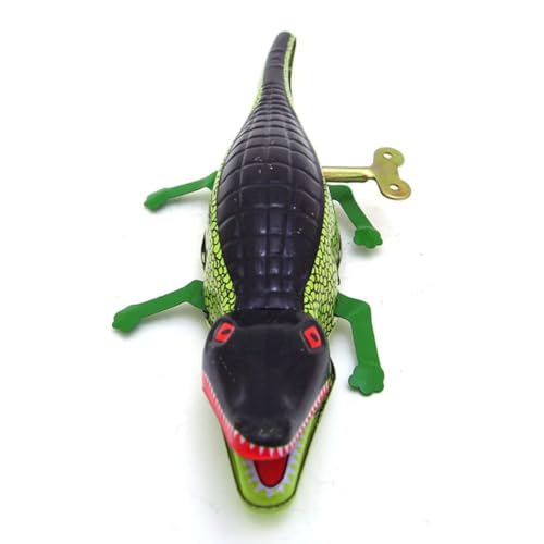 AYUNJIE Wind Up Toy MS224 Eisen Krokodil Retro Bekleidungsgeschäft Requisiten Tin Toy Vintage Kinder Geschenk für Jungen Mädchen Eltern-Kind-Interaktion AYUNJIE Wind Up Toy MS224 Eisen Krokodil Retro Bekleidungsgeschäft Requisiten Tin Toy Vintage Kinder Geschenk für Jungen Mädchen Eltern-Kind-Interaktion von AYUNJIE
