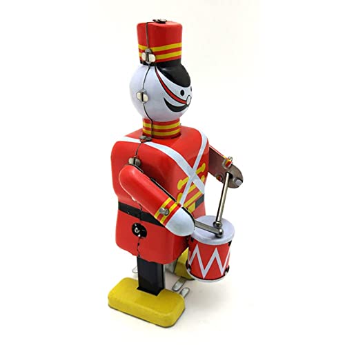 AYUNJIE Wind Up Toy MS250 Drummer Robot Tin Toy Nostalgic Retro Collection Crafts Dekoration Kinder Geschenk für Jungen Mädchen Eltern-Kind-Interaktion AYUNJIE Wind Up Toy MS250 Drummer Robot Tin Toy Nostalgic Retro Collection Crafts Dekoration Kinder Geschenk für Jungen Mädchen Eltern-Kind-Interaktion von AYUNJIE