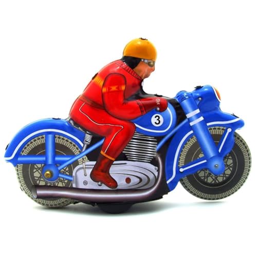 AYUNJIE Wind Up Toy MS395 Tin Motorrad Nostalgisches Thema Tin Toy Persönlichkeit Dekoration Vintage Sammlerstück Kinder Geschenk für Jungen Mädchen AYUNJIE Wind Up Toy MS395 Tin Motorrad Nostalgisches Thema Tin Toy Persönlichkeit Dekoration Vintage Sammlerstück Kinder Geschenk für Jungen Mädchen von AYUNJIE