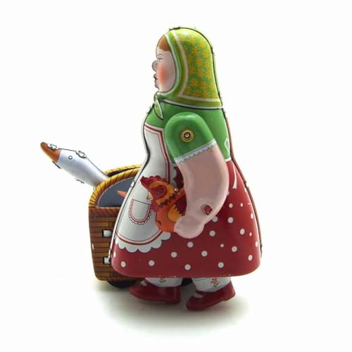 AYUNJIE Wind Up Toy MS501 Russische Bäuerinnen Nostalgische Persönlichkeit Requisiten Einrichtungsgegenstände Blechspielzeug Vintage Sammlerstück AYUNJIE Wind Up Toy MS501 Russische Bäuerinnen Nostalgische Persönlichkeit Requisiten Einrichtungsgegenstände Blechspielzeug Vintage Sammlerstück von AYUNJIE