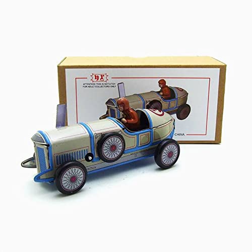 AYUNJIE Wind Up Toy MS507 Racing Cars Retro Creative Props Tin Toy Vintage Kids Gift for Boys Girls Parent-Child Interaction AYUNJIE Wind Up Toy MS507 Racing Cars Retro Creative Props Tin Toy Vintage Kids Gift for Boys Girls Parent-Child Interaction von AYUNJIE