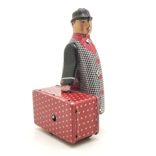 AYUNJIE Wind Up Toy Nostalgic Theme Ornament 472-R Traveler Tin Toys Vintage Geschenk für Jungen Mädchen Eltern-Kind-Interaktion von AYUNJIE
