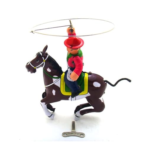 AYUNJIE Wind-Up Toy Tin Toy MS418 Cowboy mit Peitsche Vintage Sammlerstück Nostalgisches Thema Personalisierte Dekoration Kreatives Geschenk AYUNJIE Wind-Up Toy Tin Toy MS418 Cowboy mit Peitsche Vintage Sammlerstück Nostalgisches Thema Personalisierte Dekoration Kreatives Geschenk von AYUNJIE