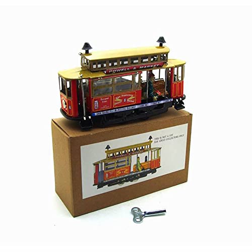 AYUNJIE Wind-up Toy Tin Toy MS639 Los Angeles Tram Collection Home Decoration Adult Toy Inertial Toy Kids Gift for Boys Girls Parent-Child Interaction AYUNJIE Wind-up Toy Tin Toy MS639 Los Angeles Tram Collection Home Decoration Adult Toy Inertial Toy Kids Gift for Boys Girls Parent-Child Interaction von AYUNJIE