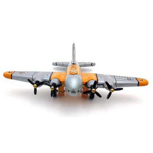 AYUNJIE Zinnspielzeug MS489 Zinnflugzeug Wind-Up Spielzeugflugzeug B-17 Strategischer Bomber Nostalgisches Thema Personalisierte Dekoration von AYUNJIE