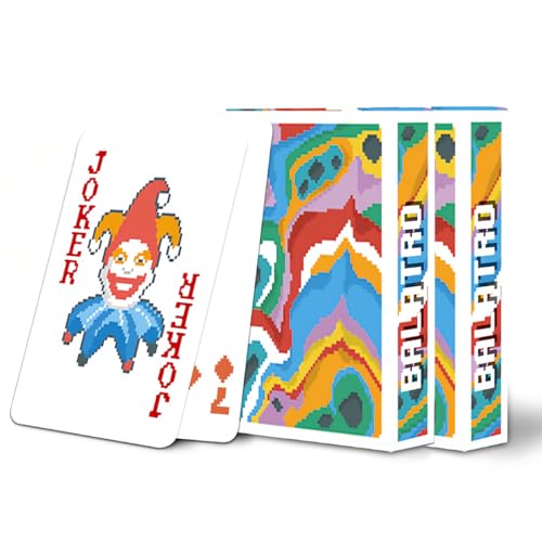 AYVRUOP 2 Stück Balatro Joker Spielkarten, 1 x 54 Blatt, Partyspiele Kartenspiele, Klassenkameraden Geschenke AYVRUOP 2 Stück Balatro Joker Spielkarten, 1 x 54 Blatt, Partyspiele Kartenspiele, Klassenkameraden Geschenke von AYVRUOP