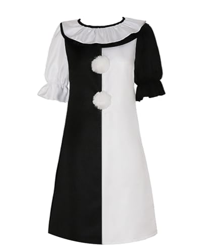 AYYOHON Karnevalskostüm für Erwachsene Frauen Mime Kostüme Karneval Zirkus Halloween Dress Up From Art The Clown Show Party Set 2XL AYYOHON Karnevalskostüm für Erwachsene Frauen Mime Kostüme Karneval Zirkus Halloween Dress Up From Art The Clown Show Party Set 2XL von AYYOHON