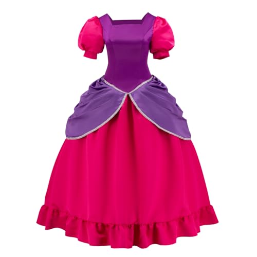 AYYOHON Lady Tremaine Kostüm Drizella Anastasia Cosplay Kleid Stiefschwestern Stiefmutter Kostüm Halloween Frauen Prinzessin Kleid 3XL von AYYOHON