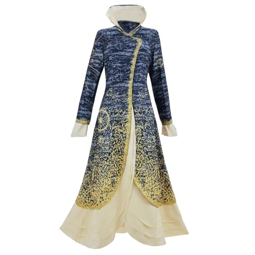 AYYOHON Madame Morrible Kostümkleid Shiz University Schulleiterin Cosplay Outfits Damen Hexenkostüm Robe für Halloween M von AYYOHON