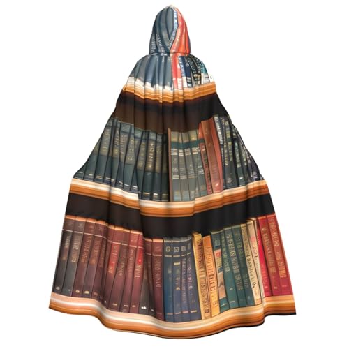 AYYQWE Bibliothek Bücherregal Druck Unisex Erwachsene Kapuzenumhang Warm Umhang Halloween Kostüm Cosplay Karneval Thema AYYQWE Bibliothek Bücherregal Druck Unisex Erwachsene Kapuzenumhang Warm Umhang Halloween Kostüm Cosplay Karneval Thema von AYYQWE