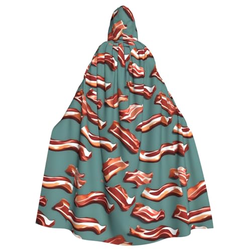 AYYQWE Halloween-Kapuzenumhang mit Speckmuster, Unisex, für Erwachsene, für Karneval, Cosplay, Festivals, Partys von AYYQWE