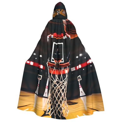 AYYQWE Kapuzenumhang mit Basketball-Druck, Unisex, für Erwachsene, warm, Halloween-Kostüm, Cosplay, Karneval-Thema AYYQWE Kapuzenumhang mit Basketball-Druck, Unisex, für Erwachsene, warm, Halloween-Kostüm, Cosplay, Karneval-Thema von AYYQWE