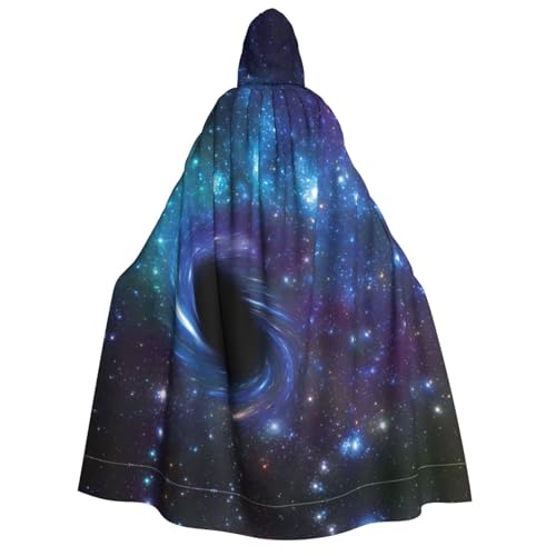 AYYQWE Kapuzenumhang mit Galaxie-Druck, Unisex, für Erwachsene, warm, Halloween-Kostüm, Cosplay, Karneval-Thema AYYQWE Kapuzenumhang mit Galaxie-Druck, Unisex, für Erwachsene, warm, Halloween-Kostüm, Cosplay, Karneval-Thema von AYYQWE