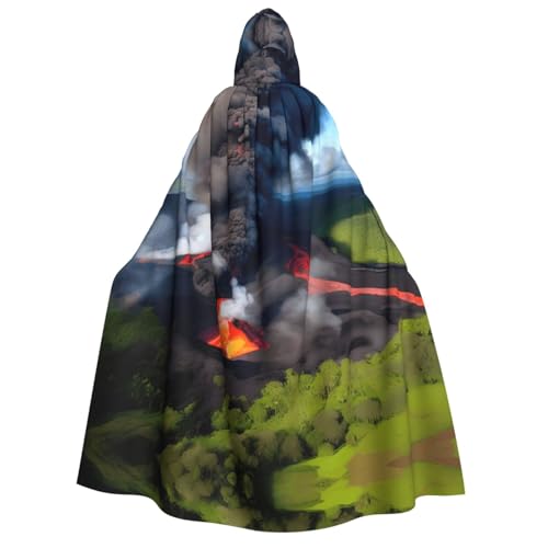 AYYQWE Kilauea Volcano Bloom Print Unisex Erwachsene Kapuzenumhang Warm Umhang Halloween Kostüm Cosplay Karneval Thema AYYQWE Kilauea Volcano Bloom Print Unisex Erwachsene Kapuzenumhang Warm Umhang Halloween Kostüm Cosplay Karneval Thema von AYYQWE