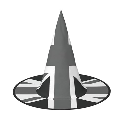 AYYQWE Nationalflagge des Vereinigten Königreichs, bequemer Halloween-Hexenhut, Unisex, für Partys, Karneval, Weihnachten und Cosplay von AYYQWE