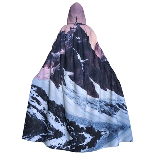 AYYQWE Reise-Umhang mit Kapuze, Unisex, für Erwachsene, warm, für Halloween, Cosplay, Karneval von AYYQWE