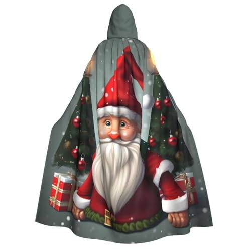 AYYQWE Traditioneller Weihnachtswichtel-Druck, Unisex, Erwachsene, Kapuzenumhang, warmer Umhang, Halloween-Kostüm, Cosplay, Karneval-Thema AYYQWE Traditioneller Weihnachtswichtel-Druck, Unisex, Erwachsene, Kapuzenumhang, warmer Umhang, Halloween-Kostüm, Cosplay, Karneval-Thema von AYYQWE