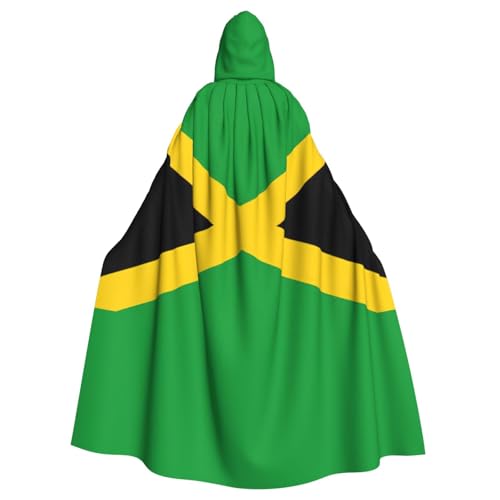 AYYQWE Umhang mit Jamaika-Flagge, mit Kapuze, Unisex, für Erwachsene, für Karneval, Cosplay, Festivals, Partys AYYQWE Umhang mit Jamaika-Flagge, mit Kapuze, Unisex, für Erwachsene, für Karneval, Cosplay, Festivals, Partys von AYYQWE