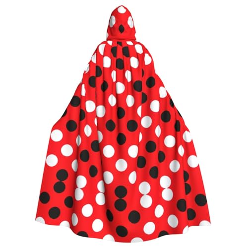 AYYQWE Umhang mit Kapuze für Halloween, Unisex, für Erwachsene, für Karneval, Cosplay, Festivals, Partys von AYYQWE