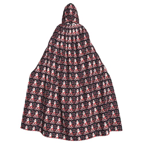 AYYQWE Weihnachtsmann-Druck, Halloween, Kapuzenumhang, Unisex, Erwachsene, Umhang für Karneval, Cosplay, Festivals, Partys AYYQWE Weihnachtsmann-Druck, Halloween, Kapuzenumhang, Unisex, Erwachsene, Umhang für Karneval, Cosplay, Festivals, Partys von AYYQWE