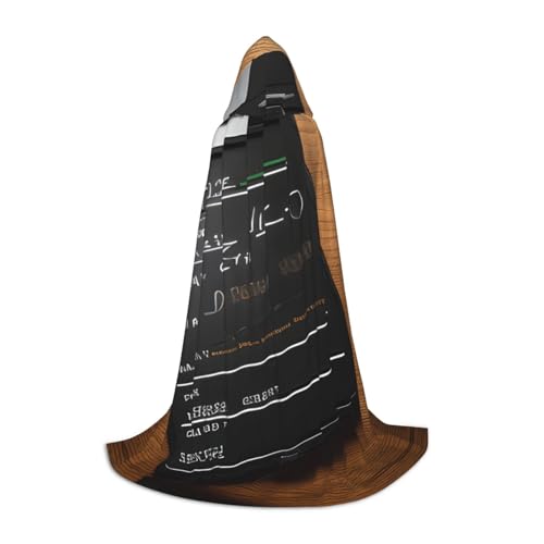 Filme, Clapperboard-Muster, Kapuzenumhang, Teenager, Kinder, Erwachsene, Halloween, Gothic, verschiedene Anlässe, Karneval, Cosplay-Kostüm Filme, Clapperboard-Muster, Kapuzenumhang, Teenager, Kinder, Erwachsene, Halloween, Gothic, verschiedene Anlässe, Karneval, Cosplay-Kostüm von AYYQWE