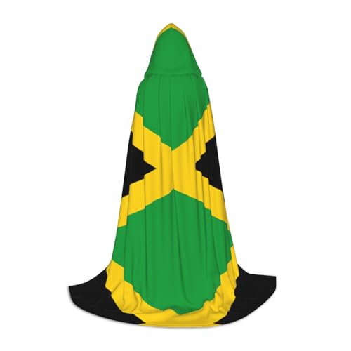 Kapuzenumhang mit Jamaika-Flagge, Teenager, Kinder, Erwachsene, Halloween, Gothic, verschiedene Anlässe, Karneval, Cosplay-Kostüm Kapuzenumhang mit Jamaika-Flagge, Teenager, Kinder, Erwachsene, Halloween, Gothic, verschiedene Anlässe, Karneval, Cosplay-Kostüm von AYYQWE