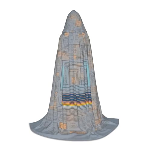 Kapuzenumhang mit Programmiercode-Druck, Teenager, Kinder, Erwachsene, Halloween, Gothic, verschiedene Anlässe, Karneval, Cosplay-Kostüm Kapuzenumhang mit Programmiercode-Druck, Teenager, Kinder, Erwachsene, Halloween, Gothic, verschiedene Anlässe, Karneval, Cosplay-Kostüm von AYYQWE