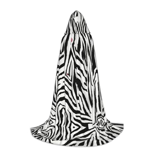 Kapuzenumhang mit Zebra-Druck, Teenager, Kinder, Erwachsene, Halloween, Gothic, verschiedene Anlässe, Karneval, Cosplay-Kostüm Kapuzenumhang mit Zebra-Druck, Teenager, Kinder, Erwachsene, Halloween, Gothic, verschiedene Anlässe, Karneval, Cosplay-Kostüm von AYYQWE
