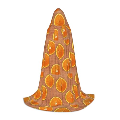 Kapuzenumhang mit Zitronen- und Orangen-Aufdruck, Teenager, Kinder, Erwachsene, Halloween, Gothic, verschiedene Anlässe, Karneval, Cosplay-Kostüm Kapuzenumhang mit Zitronen- und Orangen-Aufdruck, Teenager, Kinder, Erwachsene, Halloween, Gothic, verschiedene Anlässe, Karneval, Cosplay-Kostüm von AYYQWE