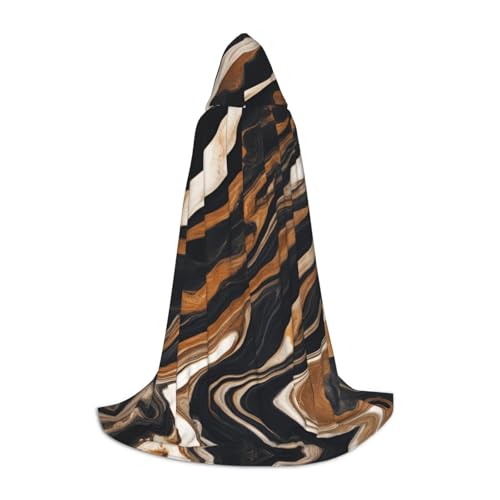 Umhang mit Kapuze und abstraktem Marmorsteindruck, Teenager, Kinder, Erwachsene, Halloween, Gothic, verschiedene Anlässe, Karneval, Cosplay-Kostüm Umhang mit Kapuze und abstraktem Marmorsteindruck, Teenager, Kinder, Erwachsene, Halloween, Gothic, verschiedene Anlässe, Karneval, Cosplay-Kostüm von AYYQWE