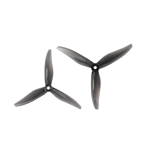 2 Paar (2CW + 2CCW) passend for Gemfan 5129 Yuki 3-Blatt-Propeller for 2306 2207 Motor FPV Racing RC Drone Quadcopter Multirotor Teil(Light Grey) von AYrMtH