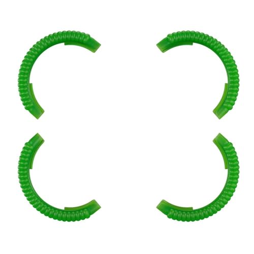 4 stücke Fit for AVATA 2 Drone Zubehör Orange Grün Leuchtende Schutz Abdeckung Propeller Schutz Stoßstange Anti-kollision Hülse(Green) von AYrMtH