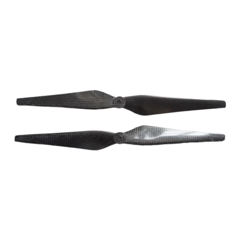 AYrMtH 1 Paar 6MM/8MM Loch 1242 12X4.2 12 Zoll Kohlefaser CW CCW Propeller Passend for MultiRotor RC Quadcopter Zubehör(8MM Hole) von AYrMtH