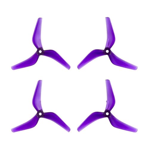 AYrMtH 10 Paare passend for LCP 5140 5.1X4X3 3-Blatt-PC-Propeller for RC FPV Racing Freestyle 5 Zoll 5,1 Zoll Drohnen(Red) von AYrMtH
