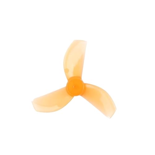 AYrMtH 12 Paare passend for Gemfan 35MM Tri-Blade Prop 1,4 Zoll FPV Propeller(12pairs Orange) von AYrMtH
