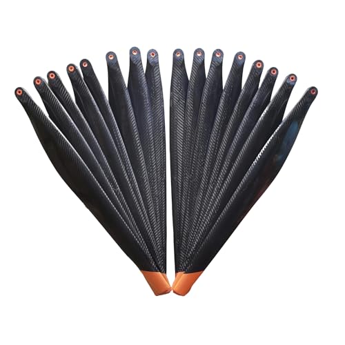 AYrMtH 16 Pcs Fit for T50 Drone Reparatur Zubehör Carbon Fiber Propeller Paddel R5413U R5415L Klinge CW CCW von AYrMtH
