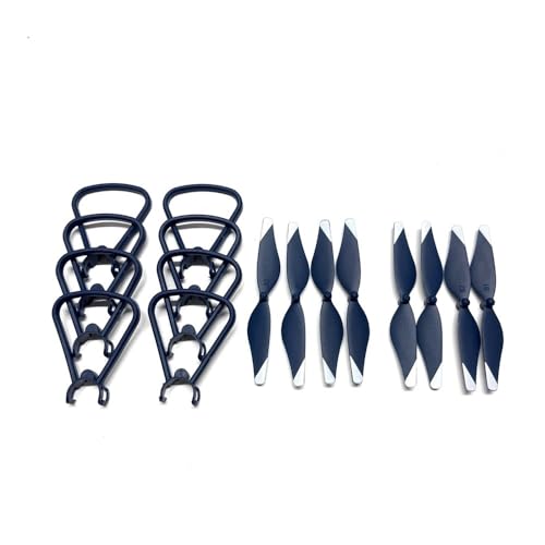 AYrMtH 16PCS Fit for V15/4D-V15 Mini Drone RC Quadcopter Klinge Ersatzteile Schutz Ring CW CCW Propeller von AYrMtH