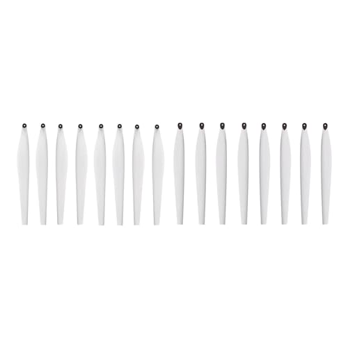 AYrMtH 16Pcs Carbon Nylon Weiß Propeller Fit for T40/T50 CW CCW Folding 5413 5415 Propeller Landwirtschaft Drone Zubehör(T40 T50 16PCS) von AYrMtH
