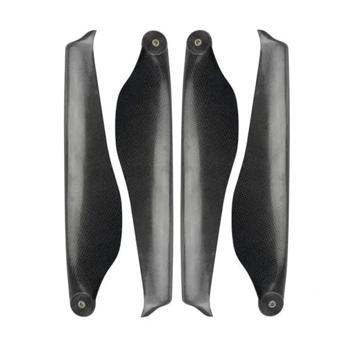 AYrMtH 2 Paar/8 Stück Kohlefaser 1650/2066/2685/2479/3099 Klapppropeller Geräuschreduzierung Propeller Passend for mehrachsiges UVA RC-Landwirtschaftsflugzeug(3099) von AYrMtH
